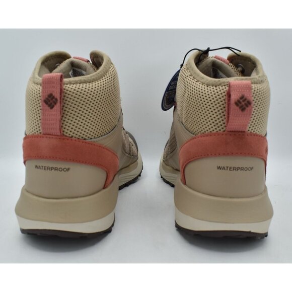 Columbia Womens 11 Trailstorm Omni-Tech Mid Oxford Tan Waterproof Hiking Boots - Picture 4 of 14